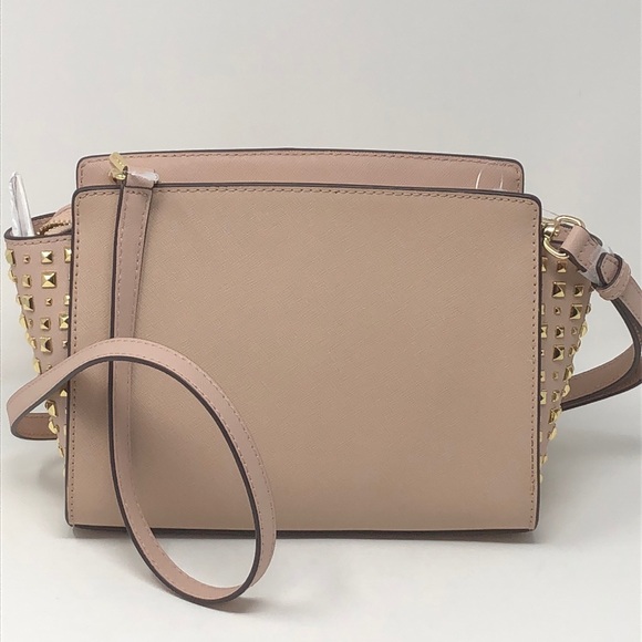 Nwt Michael kors selma stud Satchel ballet - Picture 3 of 5